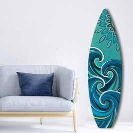 Wallity Cuadro Decorativo Multicolor en MDF 40 x 140 cm